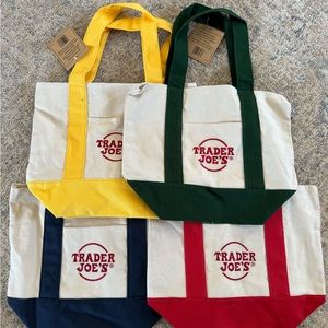 Trader Joes mini totes (4)